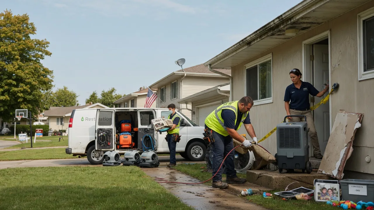 Water Damage Restoration in Mitchell, SD near me